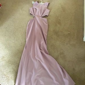 Mauve formal dress